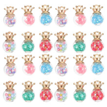 240Stk Transparent Kugel DIY Schmuck Anhänger