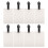 32Stk Transparente Gepäckanhänger DIY, Strapazierfähig Elegant 3