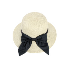 3Stk Beiger Bowknot Sun Hat, Leichte Outdoor Mütze Für Damen