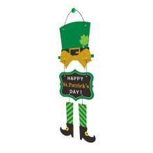 3Stk Hängendes St. Patrick's Day Türschild Papier Für Zuhause