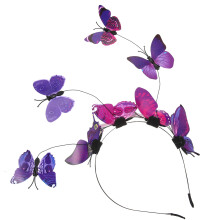 5Stk Butterfly Fascinator Haarreif Weiblicher Party Kopfschmuck