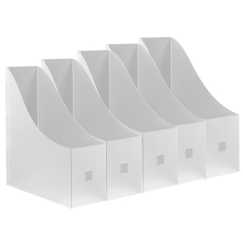 20Stk Vertikaler Papierorganizer , Bunter Büro Ablagehalter 1