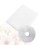 2Pcs White Mesh Curtain for Home Use with Adhesive Hook and Loop Strip 9