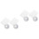 2Pcs White Mesh Curtain for Home Use with Adhesive Hook and Loop Strip 4