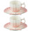 2Sets Keramik - Und Milchbecher Mit Untertasse Elegant 5