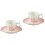 2Sets Keramik - Und Milchbecher Mit Untertasse Elegant 4