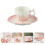 2Sets Keramik - Und Milchbecher Mit Untertasse Elegant 10