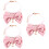 3Ud Collar Resistente Y Con Rosa Para Perros Y 9