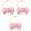 3Ud Collar Resistente Y Con Rosa Para Perros Y 5