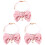 3Ud Collar Resistente Y Con Rosa Para Perros Y 4