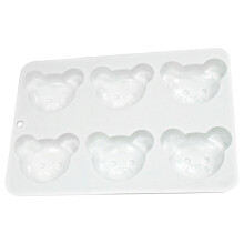 3Stk Weißes Silikon Formset, Non-Stick Für Und Candy