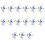 15Stk Kreative Emaille Anstecknadeln Modisches Accessoire 9