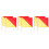 6Pcs Bright Multi Signal Flags Commanding Safety Flags for Outdoor Use 6