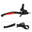 5Stk Universal - & Kupplungshebel Mini Scooter Schwarz 10