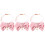3Ud Collar Resistente Y Con Rosa Para Perros Y 6