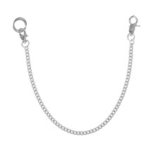 1 Piece Creative Pocket Watch Chain Coated Stylish Hanging Chain for Clothing Jeans and Handbags Decorative and Elegant Lightweight and SkinFriendly