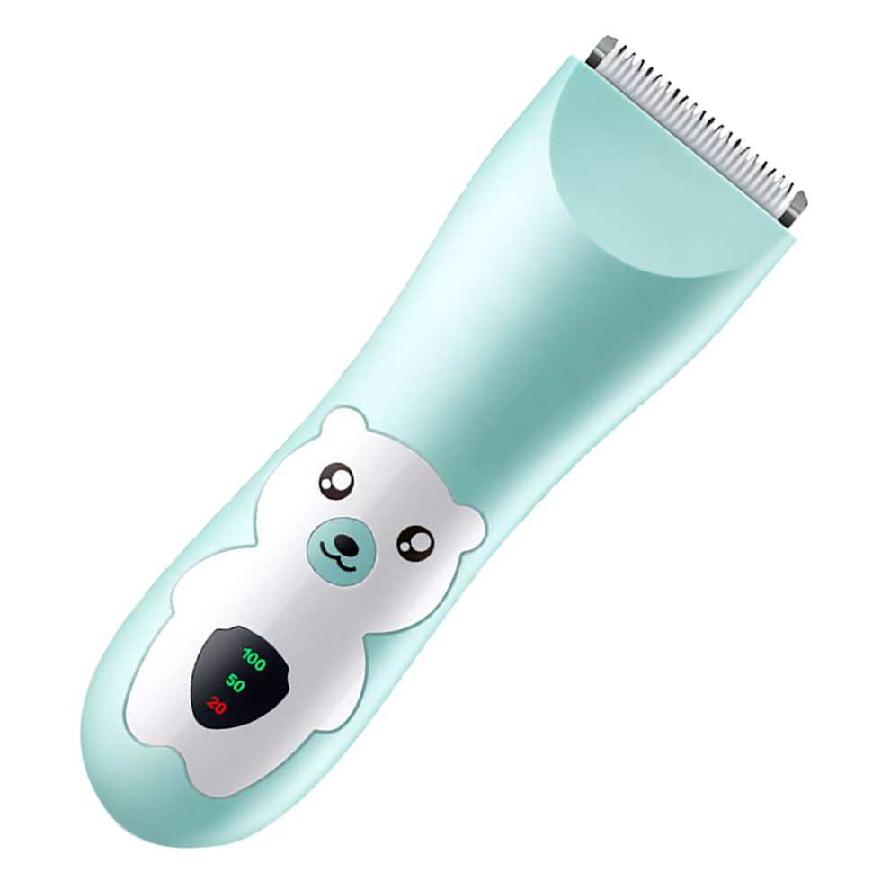 Ultra Quiet Baby Hair Clipper Cordless Waterproof with 2 Guide Combs