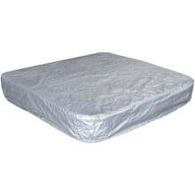 Square Spa Cover Cap, Waterproof Hot Tub Protection with Full Coverage, Dust Proof Shield for Outdoor Square Hot Tub (231x231x30cm)