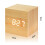 Eco-Friendly Wooden Texture Alarm Clock, Modern Cube Design With White Led Display 5