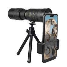 4K Monocular Telescope 10300x40mm Super Tele Zoom Monocular, Waterproof SmartphoneCompatible Monocular for Bird Watching/Hunting/Camping (B)