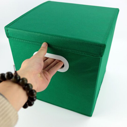 Fabric Storage Cube Bins, Stackable And Foldable For Space Efficiency, Classic Design Blends With Any Decor, Multi-Purpose Organizers Suitable For All 2