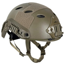 Tactical Airsoft Adjustable Fast Protective Helmet PJ NVG Mount For Size M Paintball
