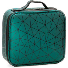 Companheira de Viagem: Sua nécessaire de maquiagem elegante e funcional, com amplo espaço de armazenamento, perfeita para mulheres que estão