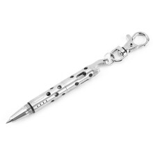 Titanium Bolt Pen EDC, Stainless Steel Mini Pocket Size Writing Instrument With Glass Breaker, Designed for Emergency Situations and Everyday Carry