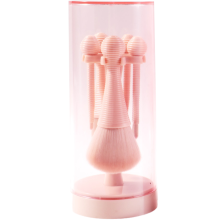 Sminkborsteset med Hello Kitty-design, komplett kollektion inklusive mjuka borstar för foundation, rouge och ögonskugga, perfekt för presenter
