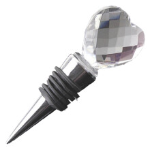 Diamantslipade vinflasktätningar, festlig bordsdekoration med återanvändbara vinkorkar som håller vinet färskt, en perfekt present till