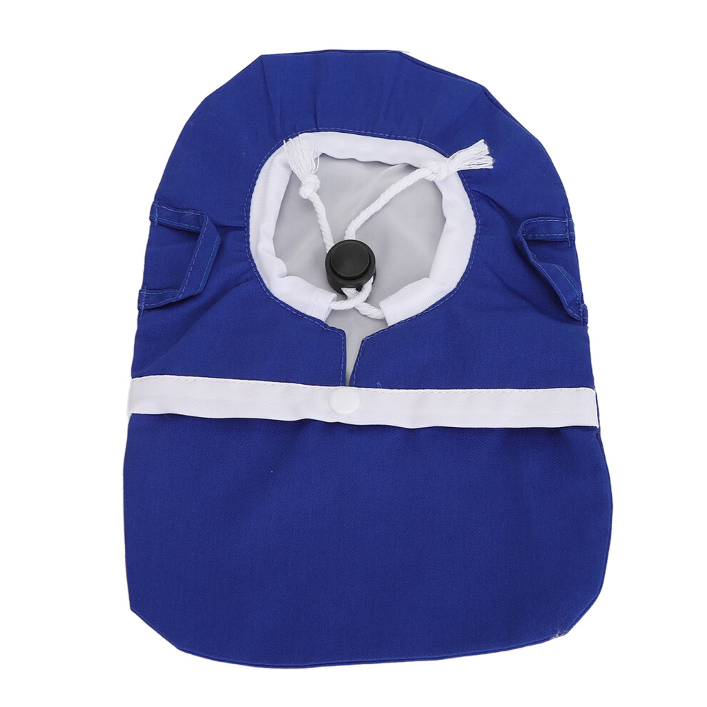 Blue Breathable Washable Ostomy Bag Cover With Adjustable Opening