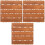 3Stk Balkonfliesen Interlocking Outdoor Terrasse 5
