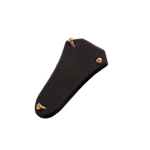 3Stk Holz Truss Rod Abdeckung Schwarz 3-Loch Für Gitarre