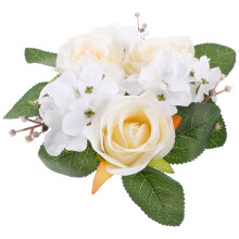 2Stk Simulation Kerzenringe Gelb Frühlingskranz Reusable Hochzeit
