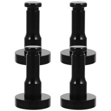 12Sets Schwarze Praktische Wandhaken Für Bad, Wohn- Und Arbeitszimmer