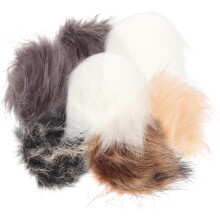 120Stk Künstliche Wollpompons Fluffy Pom Poms DIY