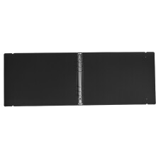 2Stk Schwarze Notizbuchhülle A4 Binder Aus Praktischem