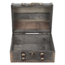 4Stk Schmuckkasten Holz Grau Schmuckbehälter Organizer Für Zuhause