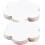 40Stk Blanko Malplatten Baumwolle Weiße Malhang Boards 1