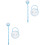 4Sets Baby Schnullerhalter Box Tragbar Mit 3