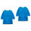 2Stk Kinder Malerschürze Langärmlig Blau Wasserabweisend 4