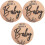 3Ud Carteles De Llegada De Bebé Madera Multicolor Para Decoración 4