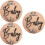 3Ud Carteles De Llegada De Bebé Madera Multicolor Para Decoración 8