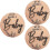 3Ud Carteles De Llegada De Bebé Madera Multicolor Para Decoración 7