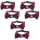 6Ud Collar Para Pequeños De Tela Con Cascabel Ajustable Y 5