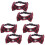 6Ud Collar Para Pequeños De Tela Con Cascabel Ajustable Y 4