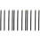 12Ud Pinceles Para Labial Y Corrector, Material Negro 5