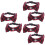 6Ud Collar Para Pequeños De Tela Con Cascabel Ajustable Y 8