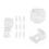 20Ud Clips Resistentes Para Persianas Protección Cadenas Hogar 11