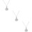 3Ud Collar Urna Multiuso Acero Inoxidable Plata Memorial 11